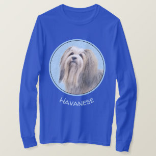 T-shirt Peinture Havanaise (Argent) - Cute Original Chien 
