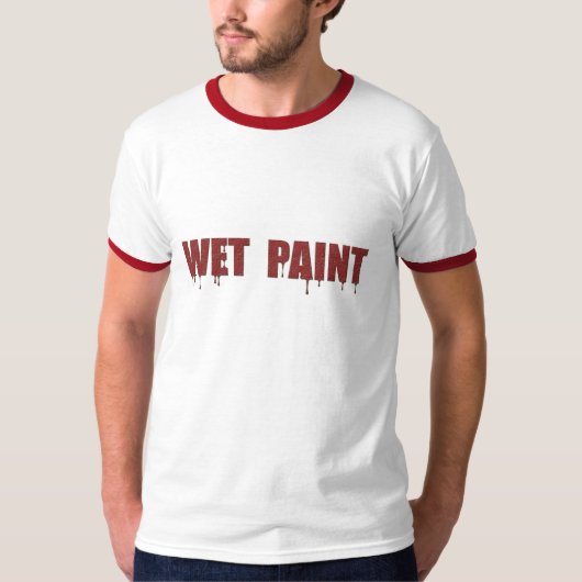 T-shirt Peinture humide (Devant)