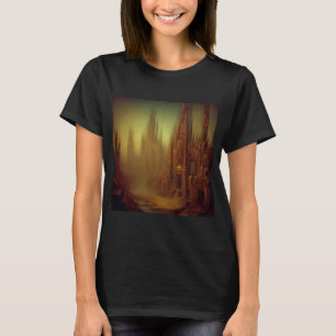 T-shirt Peinture Imaginaire 9 - Ville abandonnée