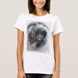 T-shirt Peinture Keeshond Bailey - Cute Original Chien Art