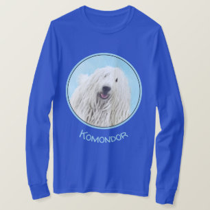 T-shirt Peinture Komondor - Belle peinture originale de ch