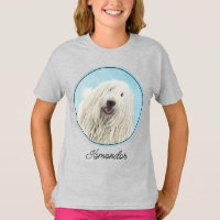 Peinture Komondor - Cute Original Chien Art