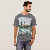 T-shirt Peinture moderne (Devant entier)