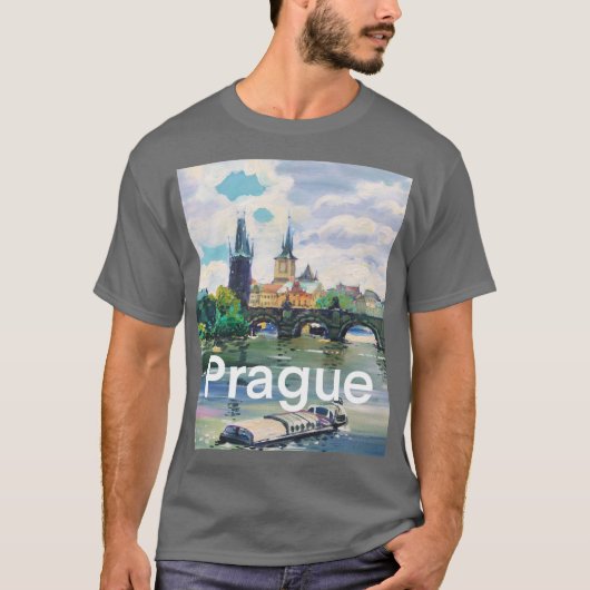 T-shirt Peinture moderne (Devant)