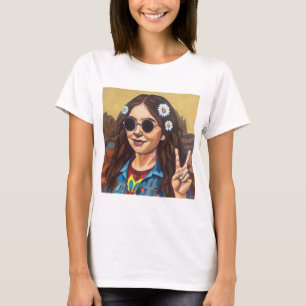 T-shirt Peinture moderne de Mona Lisa - Art inspiré de da
