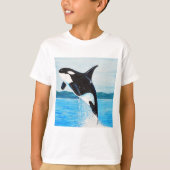 T-shirt Peinture Orca (Devant)