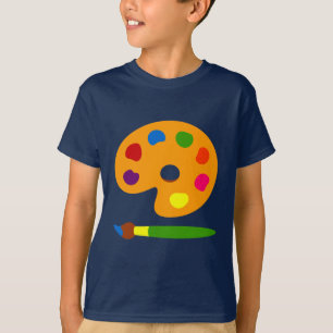 T-shirt Peinture Palette