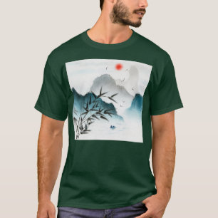 T-shirt Peinture paysagère chinoise 1