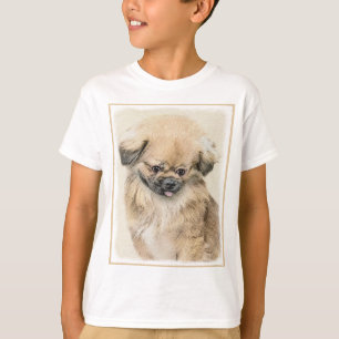 T-shirt Peinture Pekingese - Cute Original Chien Art