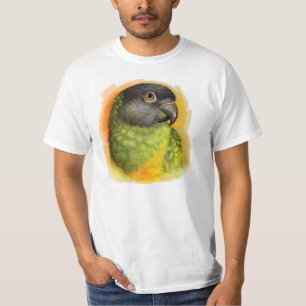 T-shirt Peinture réaliste de perroquet du Sénégal
