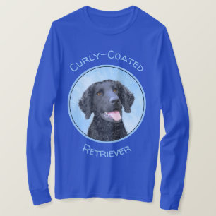 T-shirt Peinture Retriever recouverte de boue - Art Chien