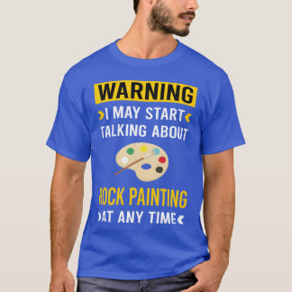 T-shirt Peinture rupestre vintage d'avertissement