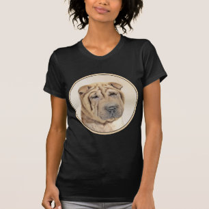 T-shirt Peinture Shar Pei - Cute Original Chien Art