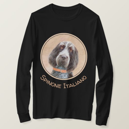 T-shirt Peinture Spinone Italiano - Belle Art Original Chi (Design devant)