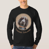 T-shirt Peinture Spinone Italiano - Belle Art Original Chi (Devant)