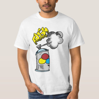 T-shirt "Peinture Spray vibrante pour des projets créatifs