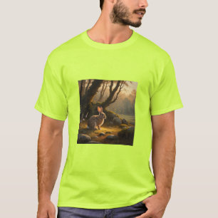 T-shirt Peinture sur lapin