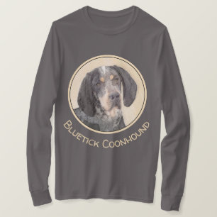 T-shirt Peinture sur pilon bleu - Cute Original Dog Ar
