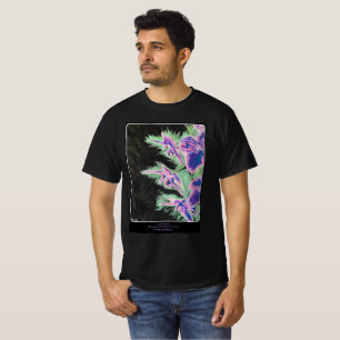 T-shirt Peinture sur une orchidée tropicale