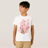 T-shirt Peinture Tom & Jerry Valentine (Devant entier)