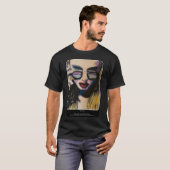 T-shirt Peinture 'Wanderlust' sur un (Devant entier)