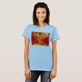 T-shirt peintures à fleurs (Devant entier)