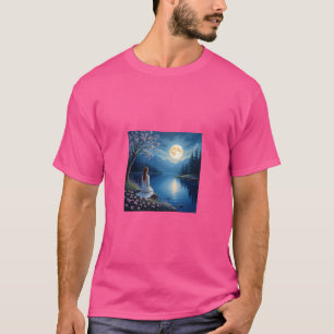 T-shirt Peintures acryliques qui brillent dans le noir ! �