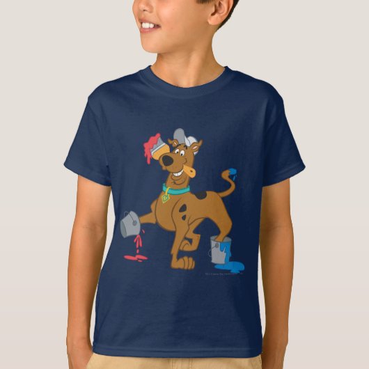 T-shirt Peintures Scooby-Doo (Devant)
