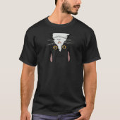 T-shirt Pékin Tuxedo Chat Lady Chat Maman Cute Tuxedo Chat (Devant)