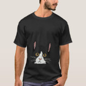 T-shirt Pékin Tuxedo Chat Lady Chat Maman Cute Tuxedo Chat (Devant)