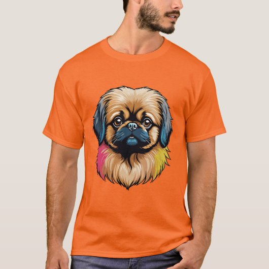T-shirt Pekingese (Devant)