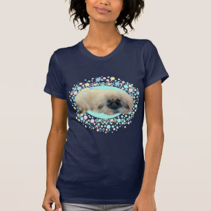 T-shirt Pekingese Bubble Happy