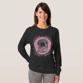 T-shirt Pekingese Chiot rose (Devant entier)