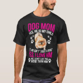 T-shirt Pekingese Dog Love Funny Maman Dog Mère (Devant)