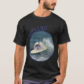 T-shirt Pekingese en maillot de mer (Devant)