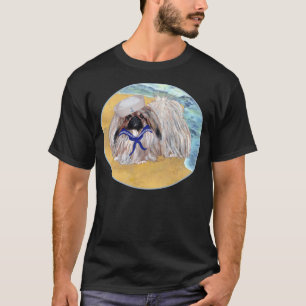 T-shirt Pékinois en Tenues de Marin