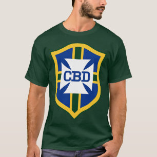 T-shirt Pele Brasil 1970 CBD Jersey FrontBack Imprimer