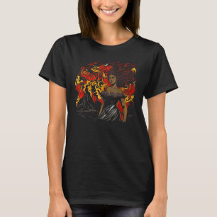 T-shirt Pele déesse polynésienne des volcans Hawaïen