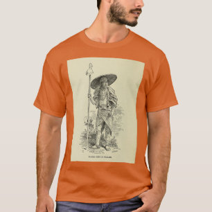 T-shirt Pèlerin montant Fujiyama du livre x27 Ramble