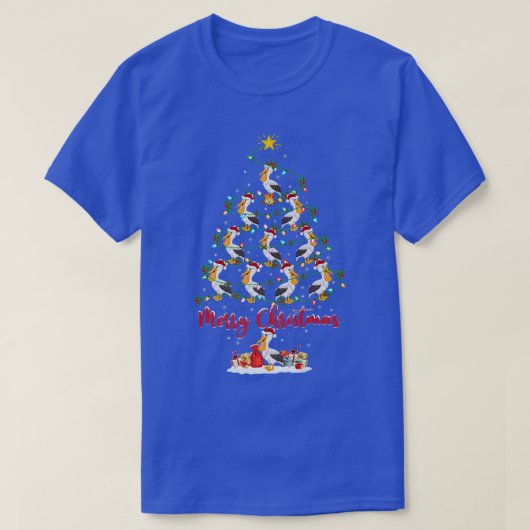 T-shirt Pelican Bird Lover Matching Santa Pelican (Design devant)