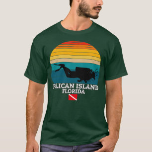 T-shirt Pélican Island US Island Plongée