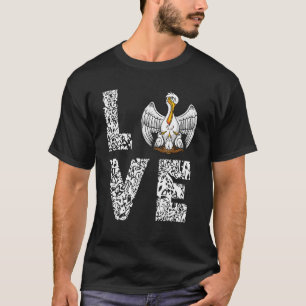 T-shirt Pélican Love Chick Hatch Oiseau tropical Leop anim