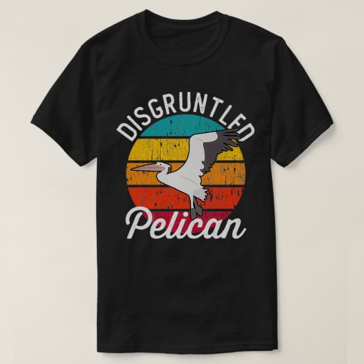 T-shirt Pelican Premium mécontent (Design devant)