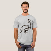 T-shirt Pélican stylisé (Devant entier)