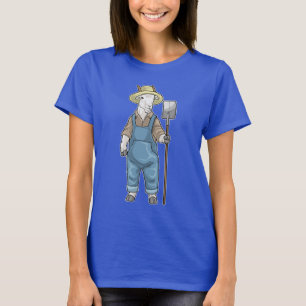 T-shirt Pelle de ferme d'éleveur de chèvres