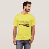 T-shirt pellen en schuiven (Voorkant volledig)