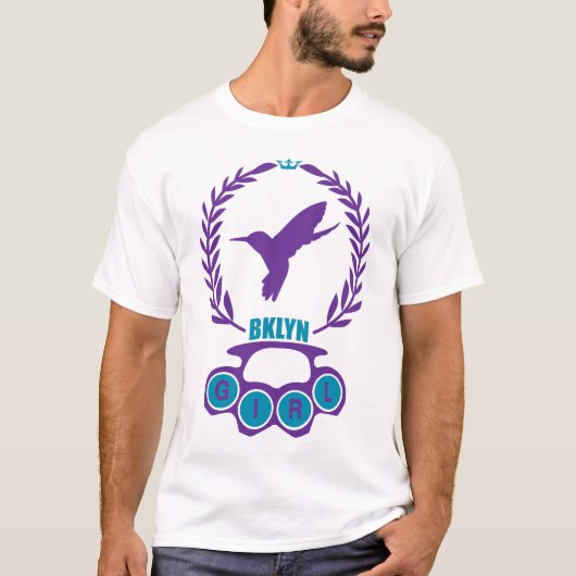 T-SHIRT PELOTON D'ARTICULATION DE FILLE DE BROOKLYN (Devant)