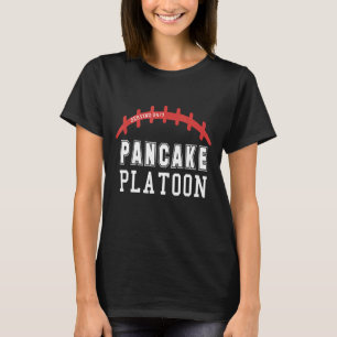 T-shirt Peloton de crêpes servant le football 247 Linemen