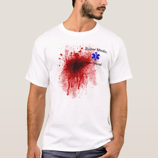 T-shirt Peloton de médecin (Devant)
