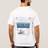 T-shirt Peloton de sourire (Dos)